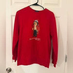 Polo Bear by Ralph Lauren Kids Red Crew Neck